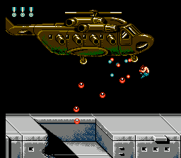 超级魂斗罗 hack（中文版） 实机画面 2