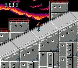 魂斗罗2 hack（美版） 实机画面 3