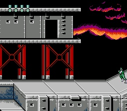 魂斗罗2 hack（美版） 实机画面 4